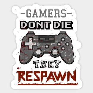 funny gamer quotes Sticker